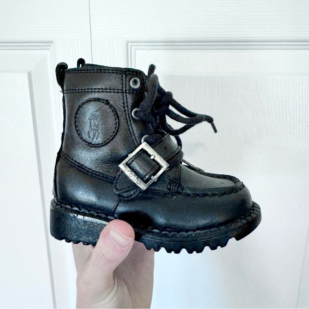 Polo Ralph Lauren Leather Ranger Hi II Casual Boots Sz 5